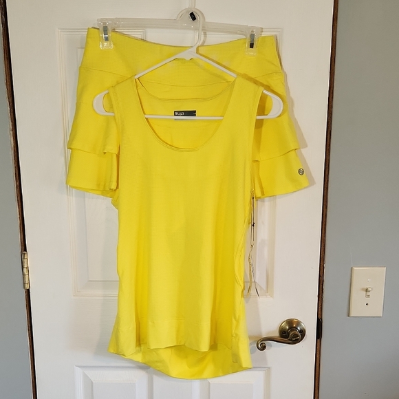 Lija Dresses & Skirts - Lija Vibrant Yellow Tennis Skirt Set